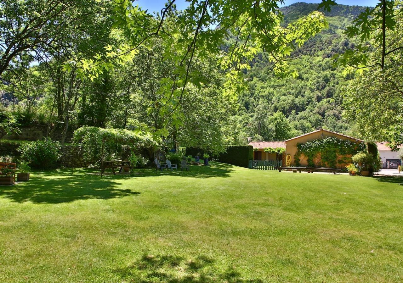 Beau Vallon - Gite Et Chambres D'Hotes Pyrenees-Mediterranee - Pays Catalan Sahorre Kültér fotó
