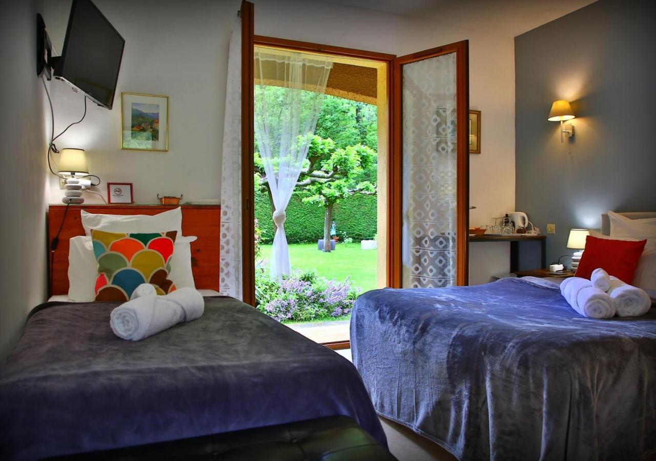 Beau Vallon - Gite Et Chambres D'Hotes Pyrenees-Mediterranee - Pays Catalan Sahorre Kültér fotó
